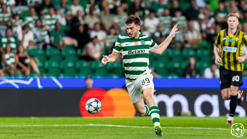 Fotis Ioannidis brilha com gol e assistência na goleada do Sporting: «Essencial para aumentar nossa confiança»