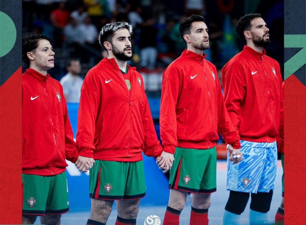 Convocados de Portugal para o jogo contra a Letónia em Futsal