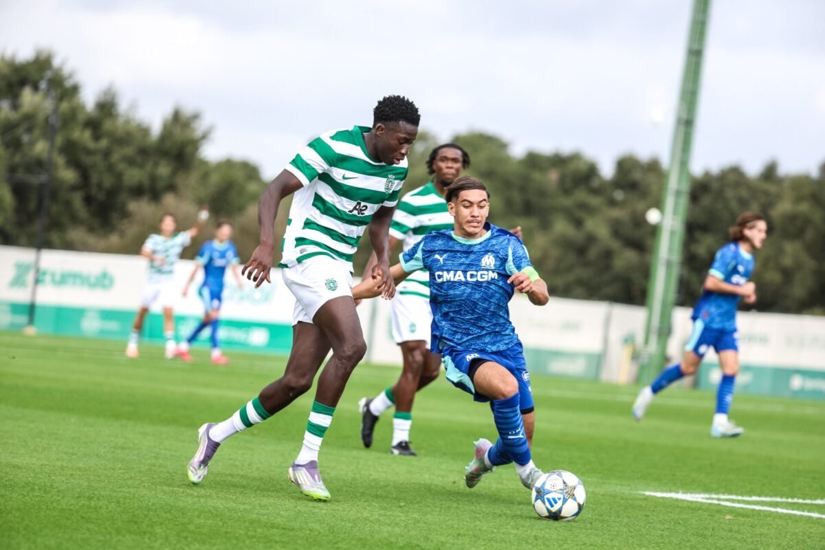 Sporting triunfa sobre o Marselha na Youth League