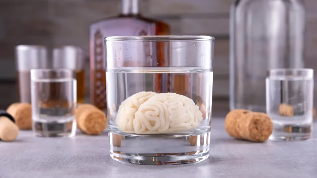 Acha que beber pouco protege seu cérebro? Pense novamente.