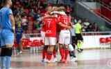 Benfica vence Famalicão em Futsal e mantém 100% de vitórias no campeonato