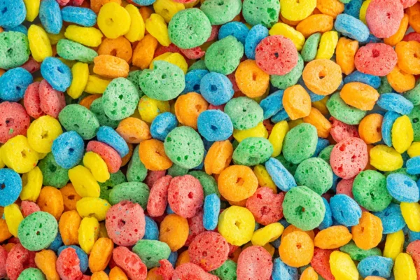 As cores vibrantes na sua comida podem estar prejudicando seus filhos