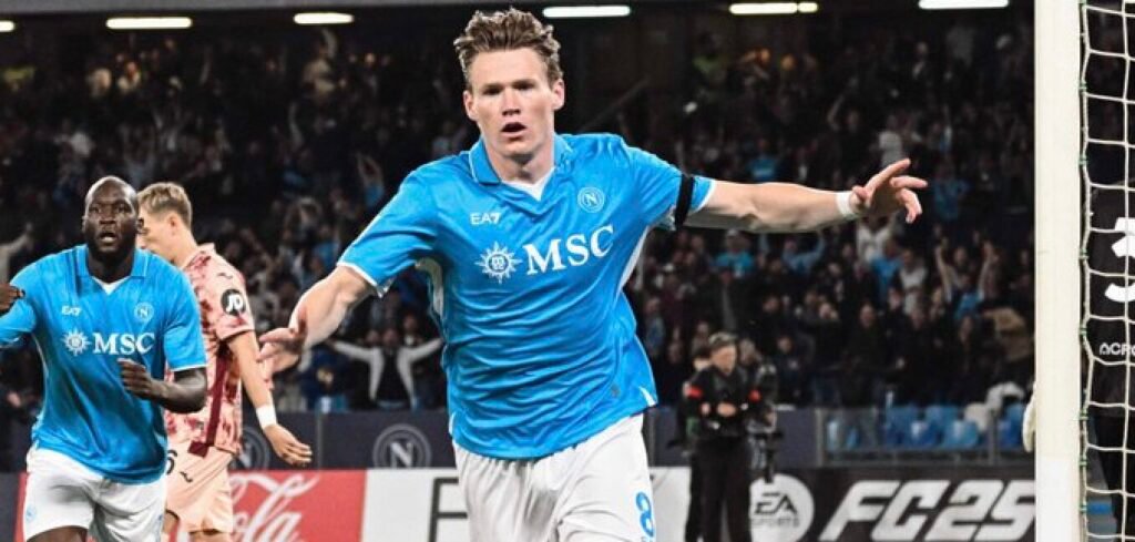 O Renascimento de Scott McTominay em Nápoles