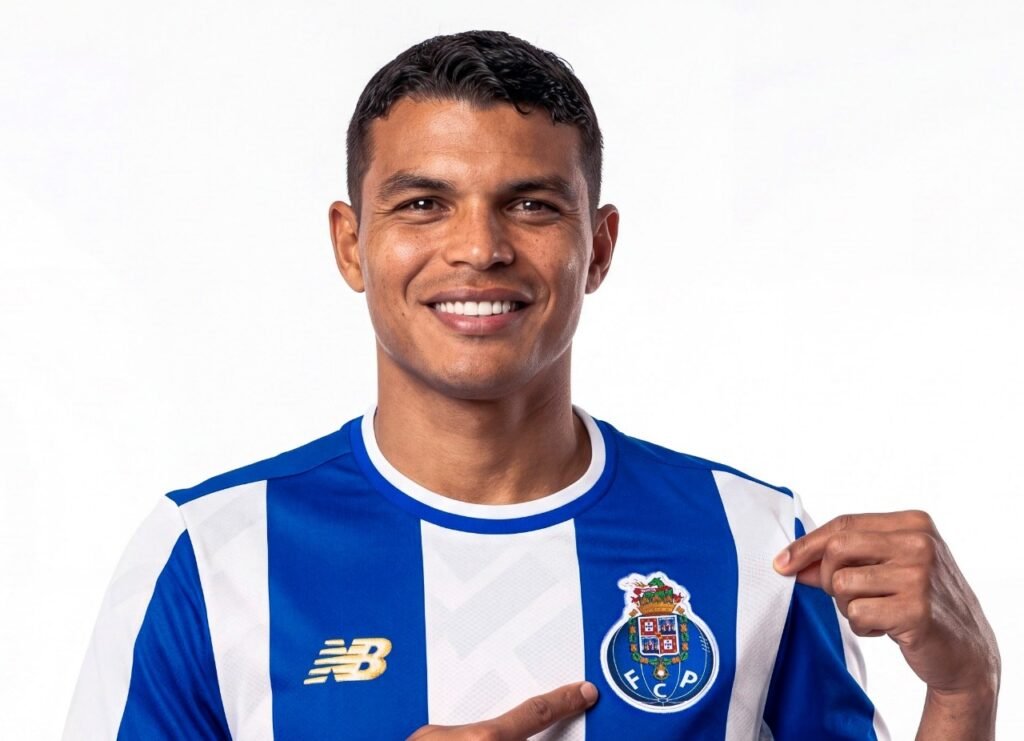 Thiago Silva celebra 22 anos em Porto nas redes sociais