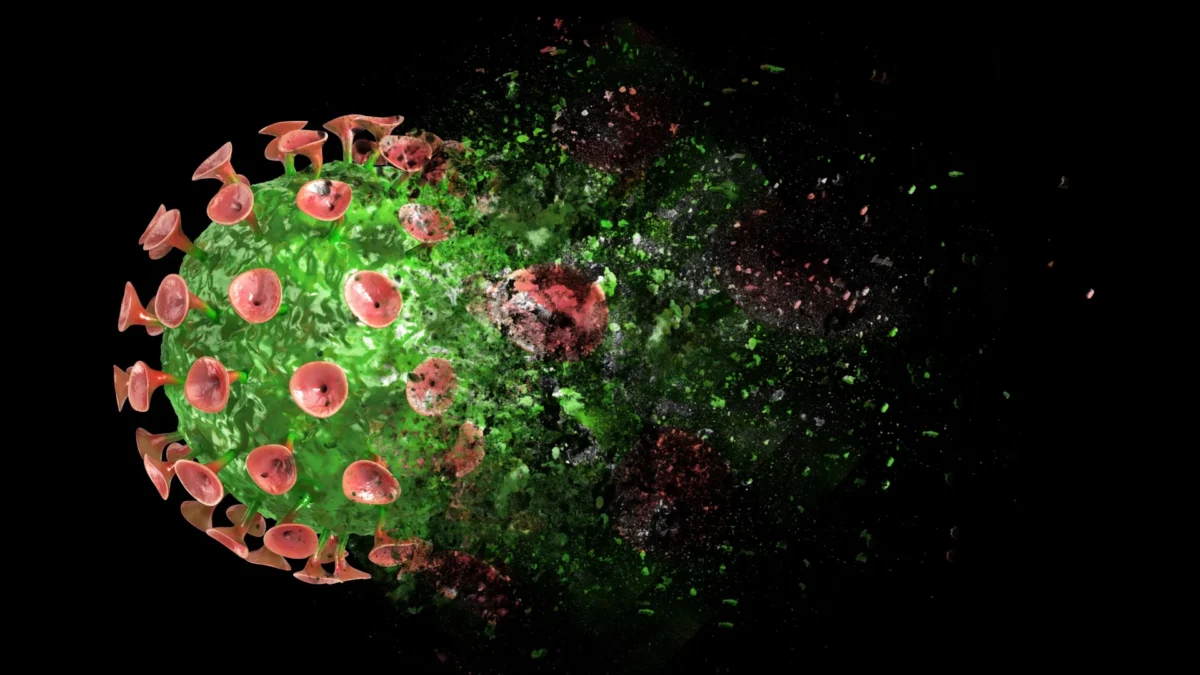 A IA encontrou uma forma de impedir que um vírus entre nas células