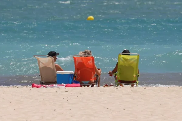 Depois da Tempestade, a Praia Retorna: Calor Chegando aos 30ºC