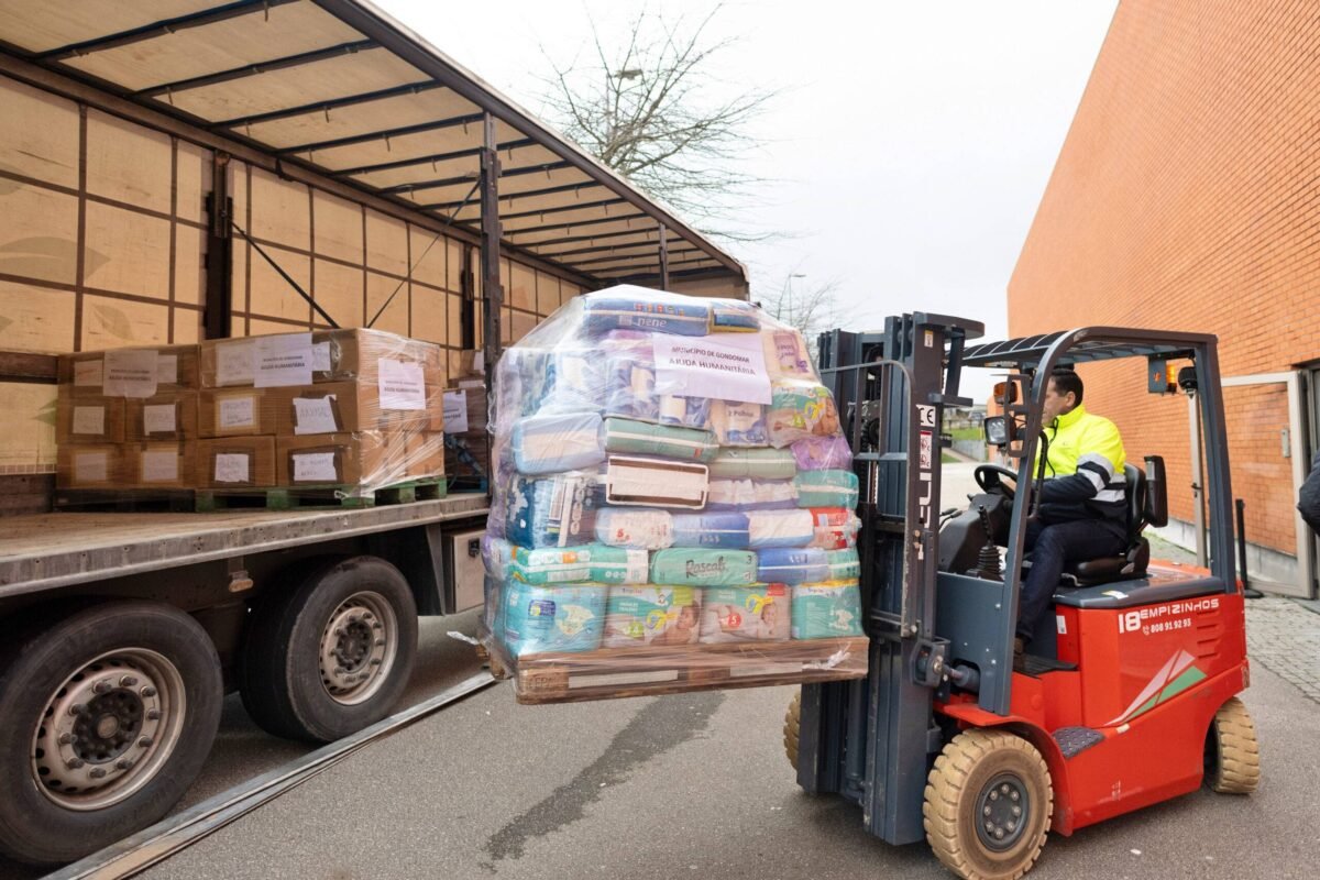 Gondomar Envia Bens Recolhidos para a Região Centro Após Tempestades