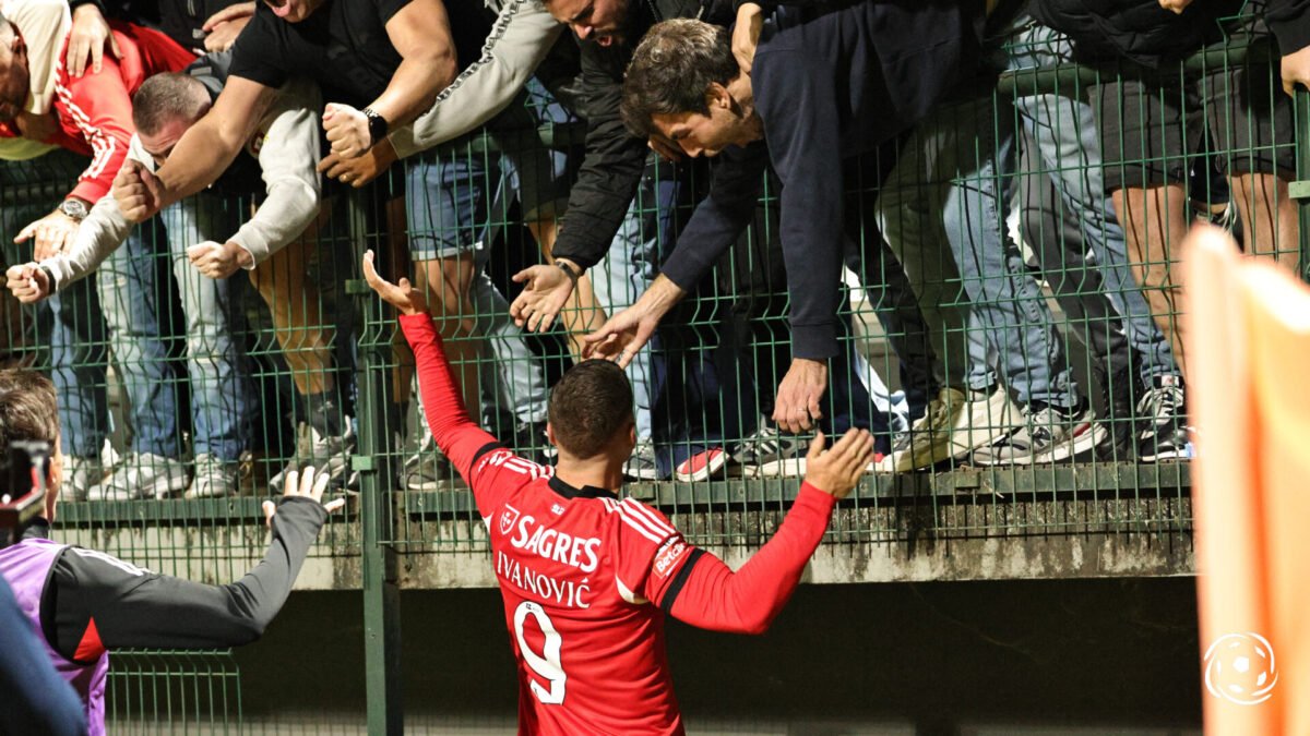 Franjo Ivanovic ainda não atuou pelo Benfica na segunda metade da Primeira Liga