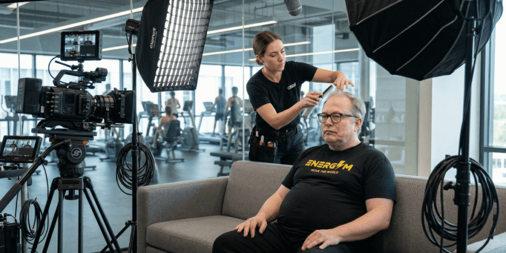 Anúncio viral de deepfake retrata Musk, Bezos e Altman como senhores corpulentos movendo IA com suor humano; seu criador diz que as melhores piadas dizem a verdade