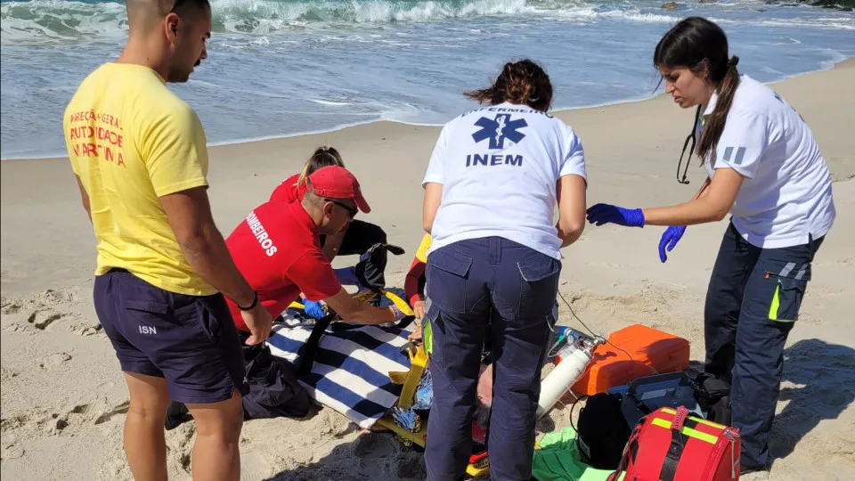 Banhista resgatado em paragem cardiorrespiratória em Ílhavo