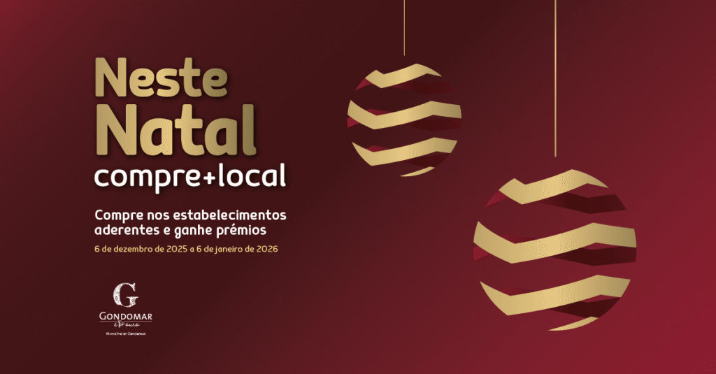 "Campanha 'Neste Natal Compre + Local' Retorna a 6 de Dezembro para Impulsionar o Comércio Local"