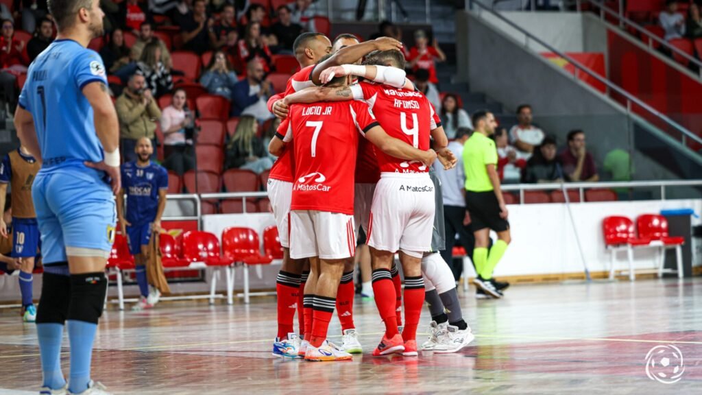 Benfica supera Famalicão em Futsal e mantém sequência de vitórias no campeonato