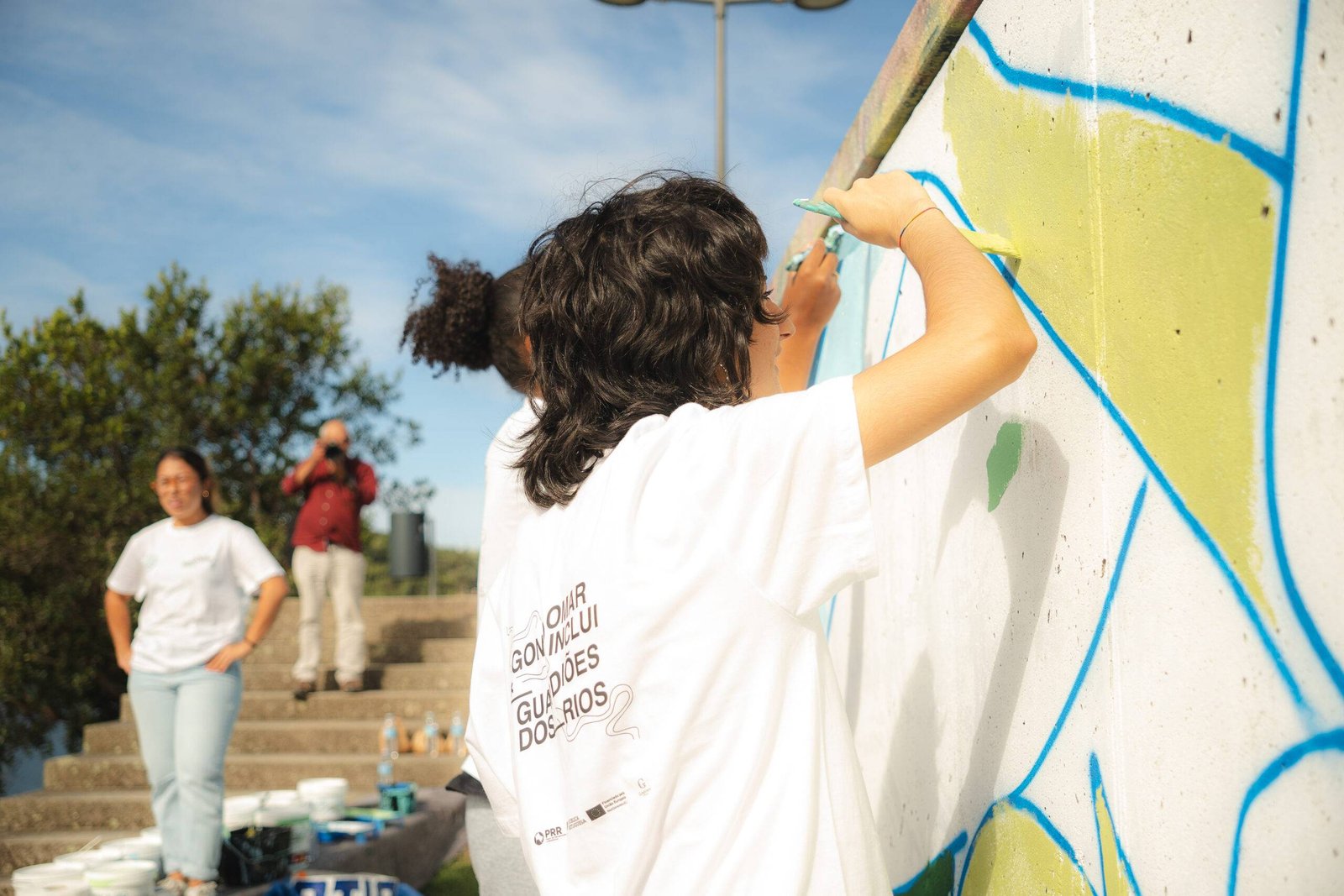 Mural Colaborativo no Polis de Gramido Aberto à Comunidade