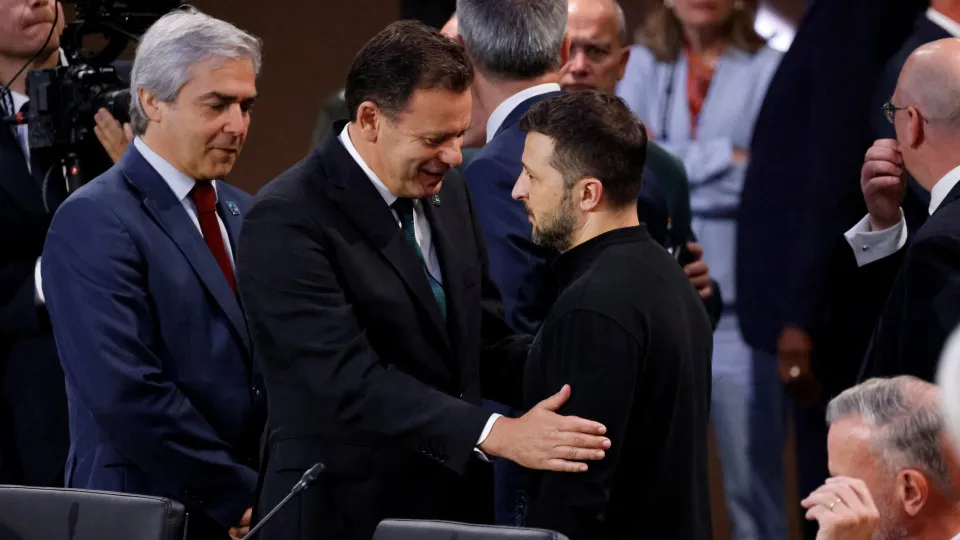 Montenegro se encontra com Zelensky em Copenhaga no início da tarde